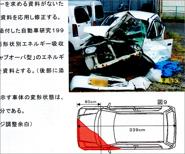 交通事故鑑定【事例集】事故鑑定、事故現場の検証解析調査